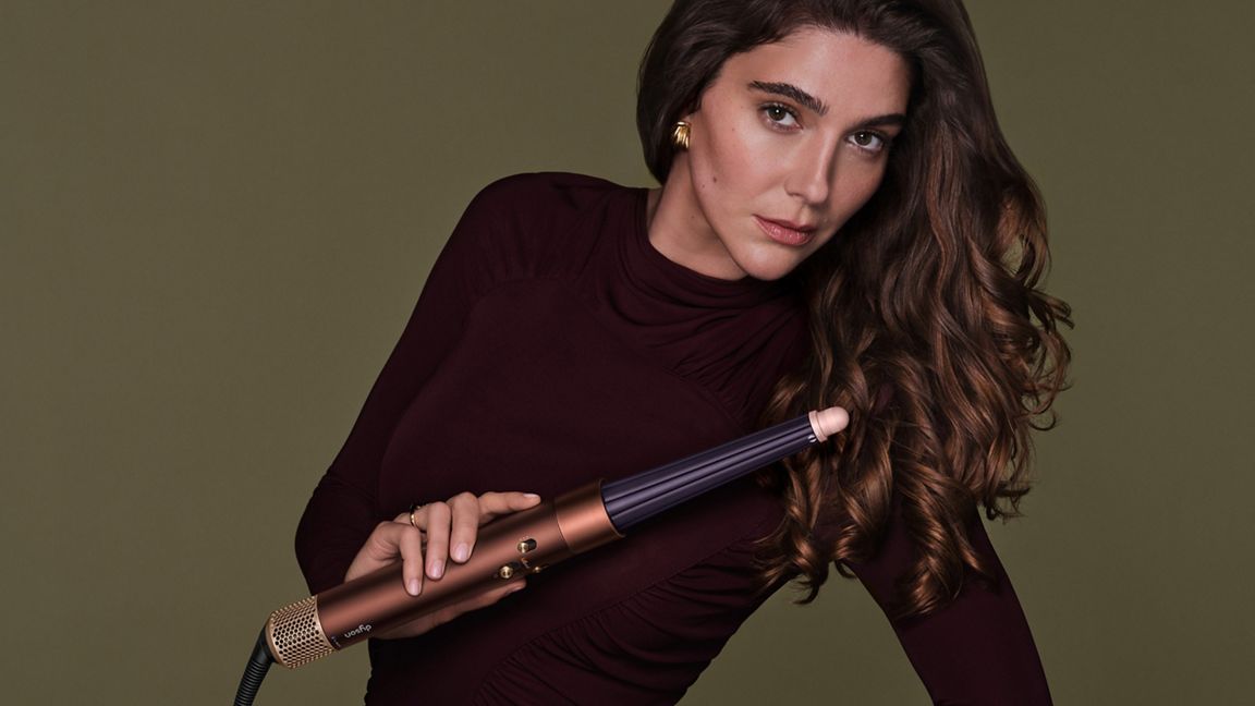 DYSON AIRWRAP I.D.™ MULTI-STYLER AND DRYER STRAIGHT+WAVY (PLUM AND COPPER)