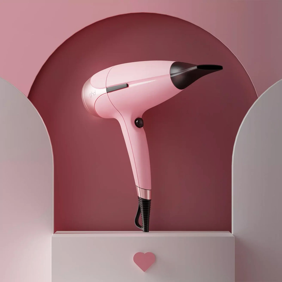 NEW GHD HELIOS HAIR DRYER IN DUSTED PINK