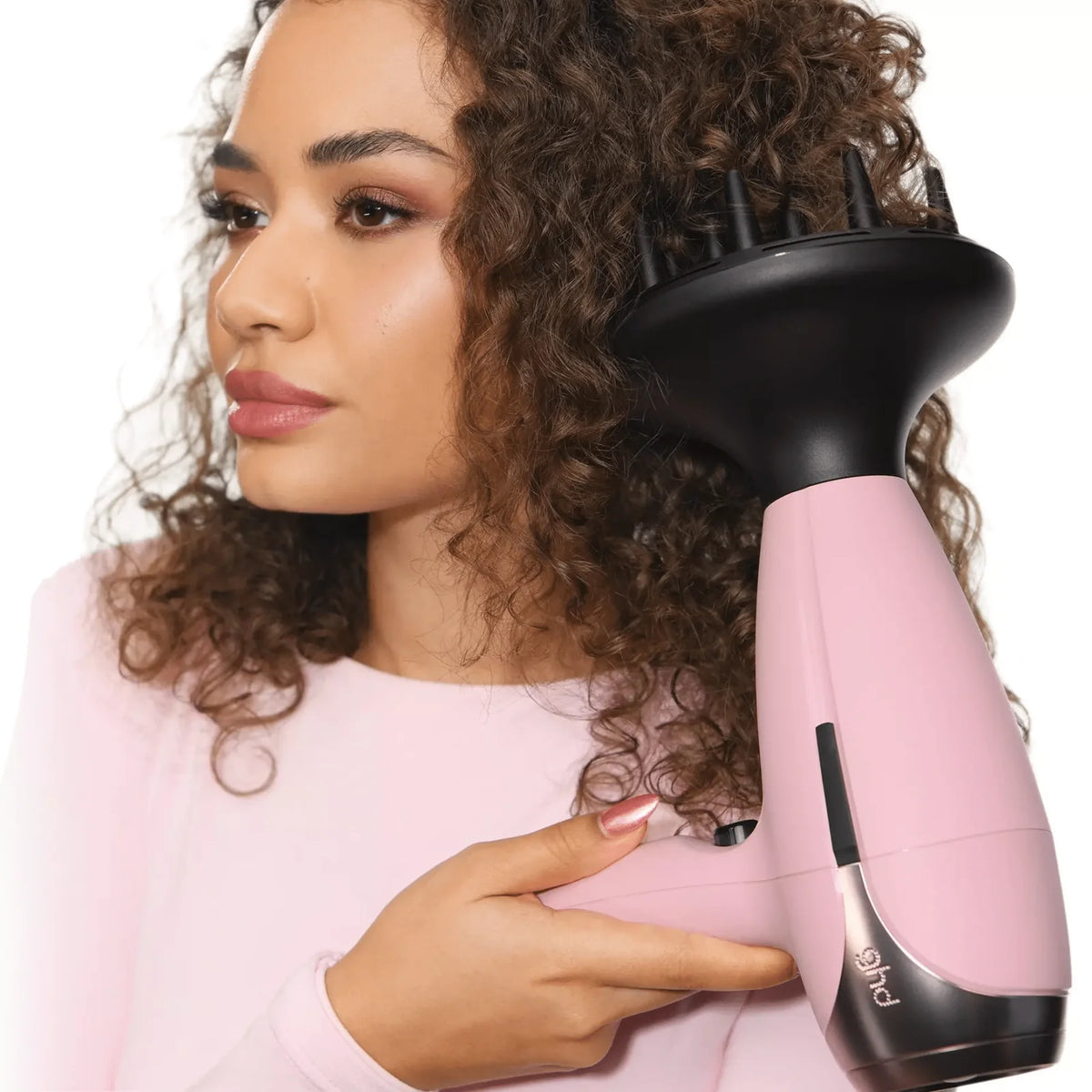 NEW GHD HELIOS HAIR DRYER IN DUSTED PINK