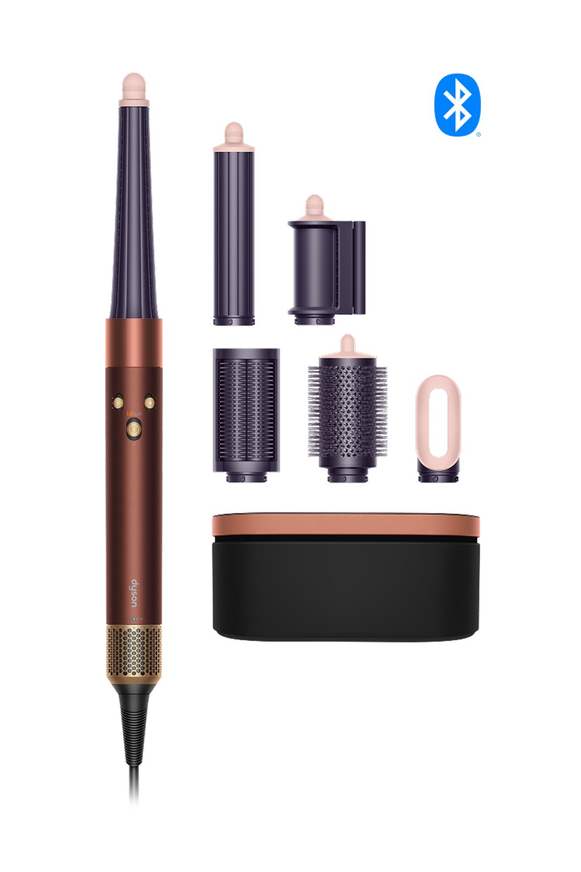 DYSON AIRWRAP I.D.™ MULTI-STYLER AND DRYER STRAIGHT+WAVY (PLUM AND COPPER)