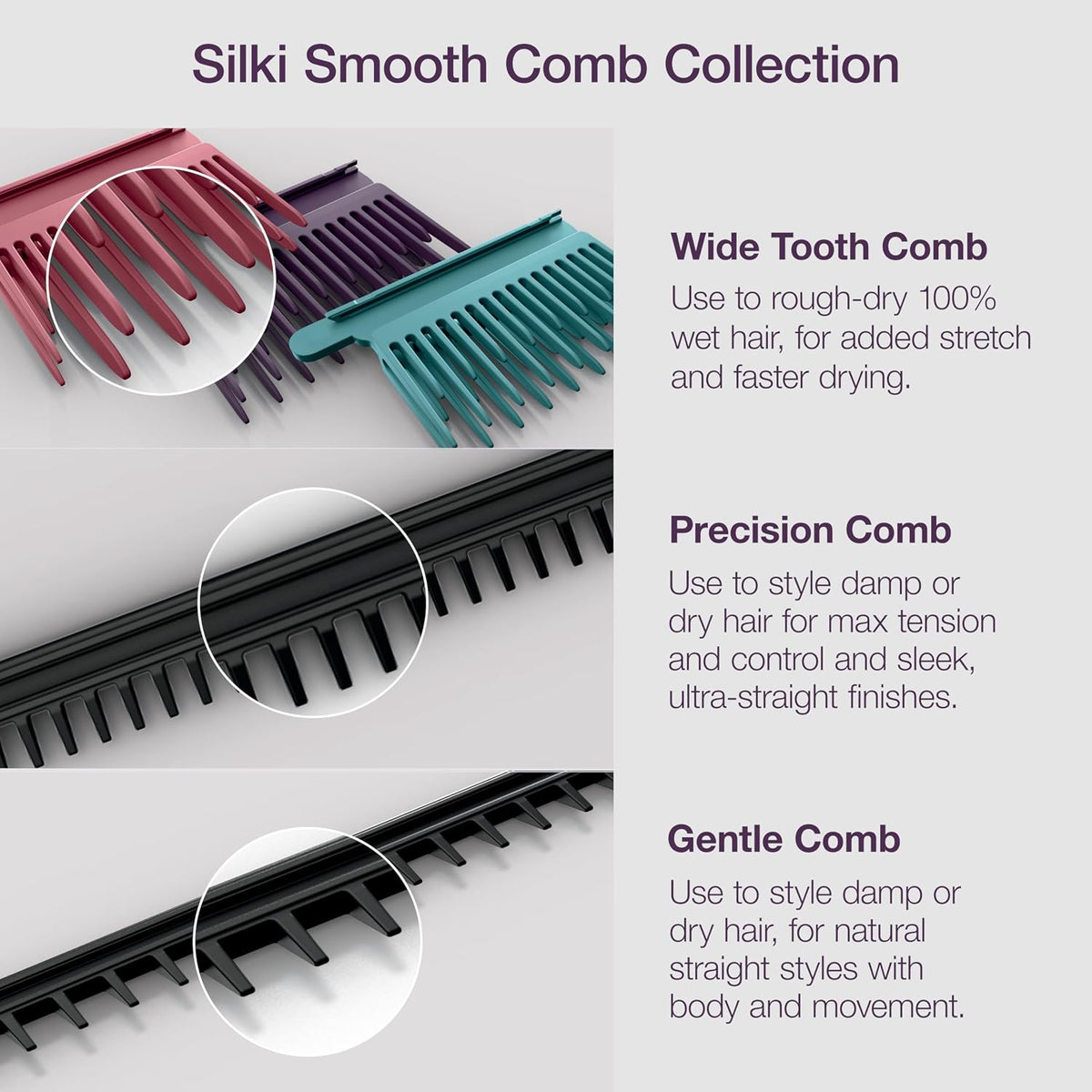 SHARK SILKI PRO 3-IN-1 HAIR STRAIGHTENER, STYLER & DRYER, TURQUOISE WAVE