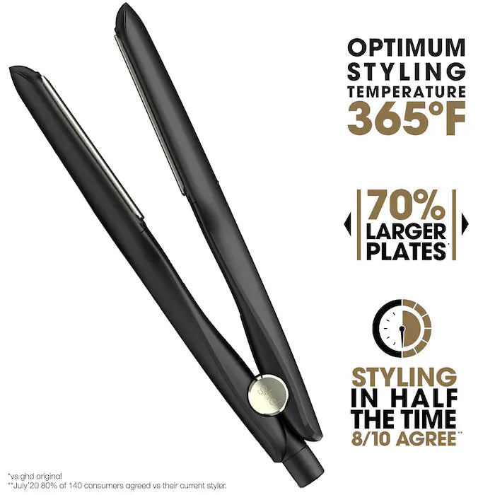 GHD MAX FLAT IRON (2 INCH PLATE) BLACK