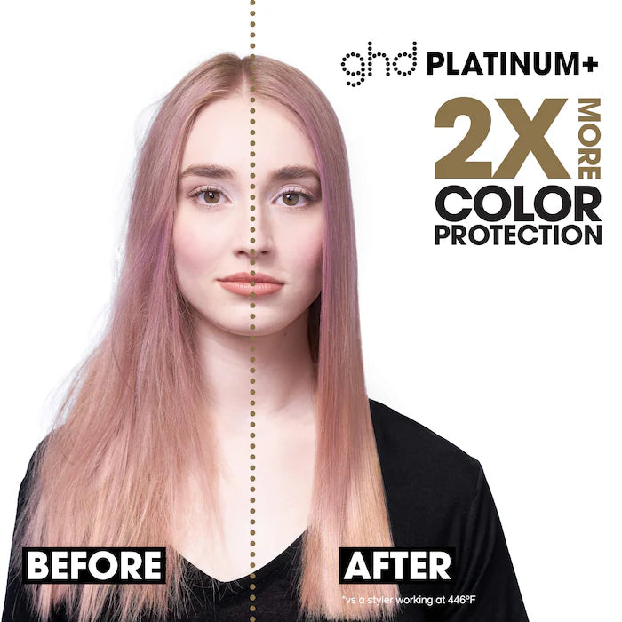 GHD PLATINUM+ FLAT IRON (1 INCH PLATE) WHITE