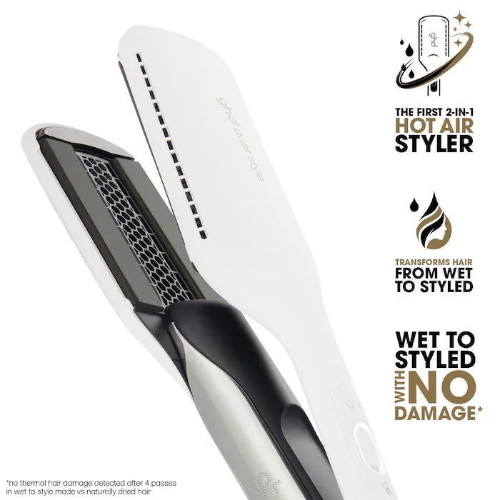 GHD DUET STYLE 2-IN-1 HOT AIR STYLER IN WHITE