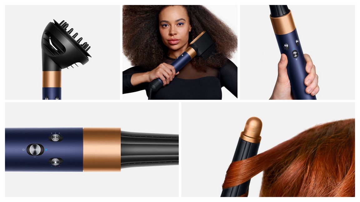DYSON AIRWRAP I.D.™ MULTI-STYLER AND DRYER CURLY+COILY (PRUSSIAN BLUE/RICH COPPER)