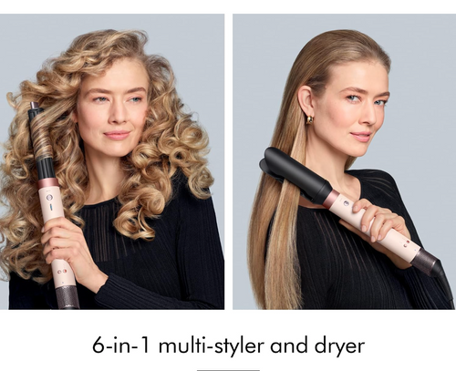 DYSON AIRWRAP CO-ANDA2X™ MULTI-STYLER AND DRYER STRAIGHT+WAVY (CERAMIC PINK/ROSE GOLD) - 2025 EDITION