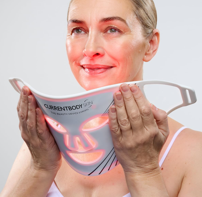 CURRENTBODY LED RED LIGHT THERAPY FACE MASK: SERIES 1