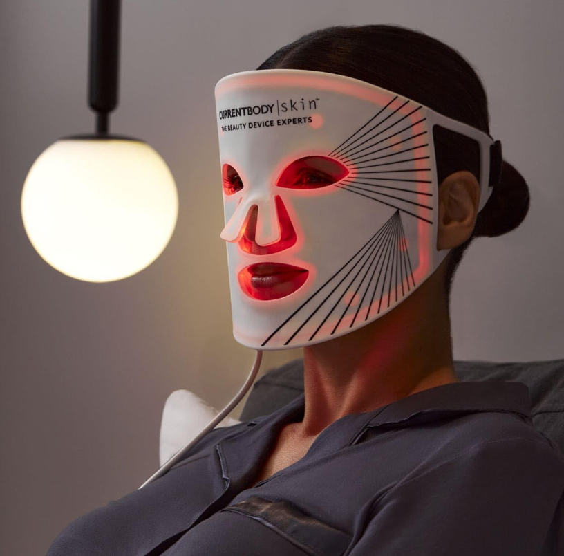 CURRENTBODY LED RED LIGHT THERAPY FACE MASK: SERIES 1