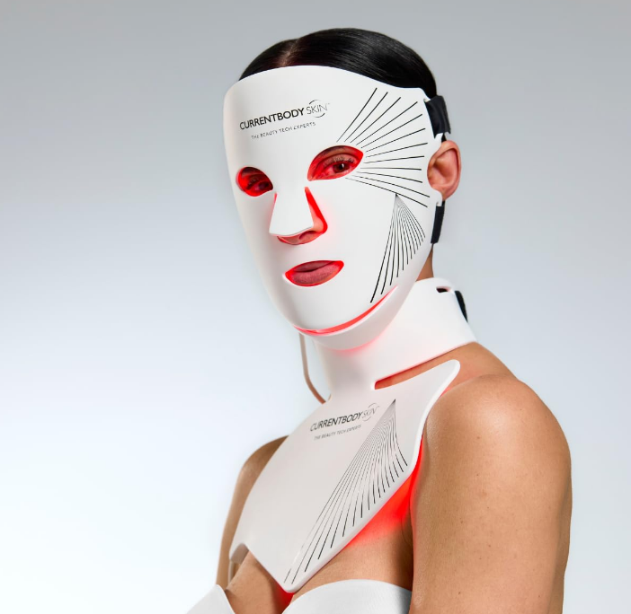CURRENTBODY LED RED LIGHT THERAPY FACE MASK: SERIES 2