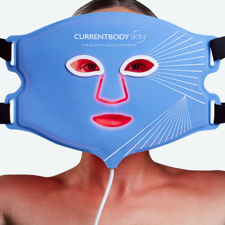 CURRENTBODY LED BLUE LIGHT THERAPY FACE MASK: SERIES 2