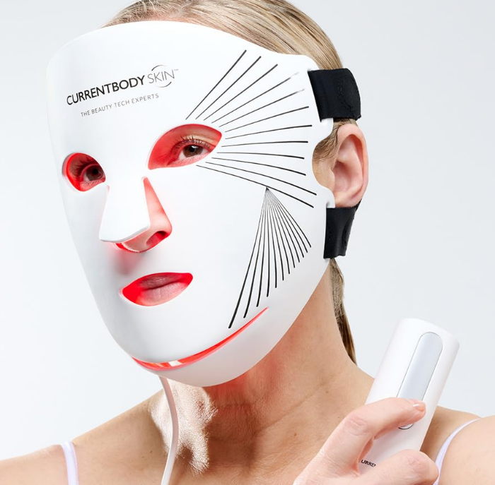 CURRENTBODY LED RED LIGHT THERAPY FACE MASK: SERIES 2
