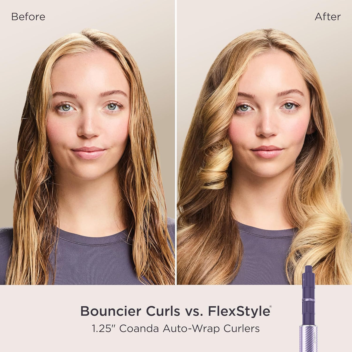 SHARK FLEXSTYLE® IONCURL AIR STYLER & CURLER IN LILAC