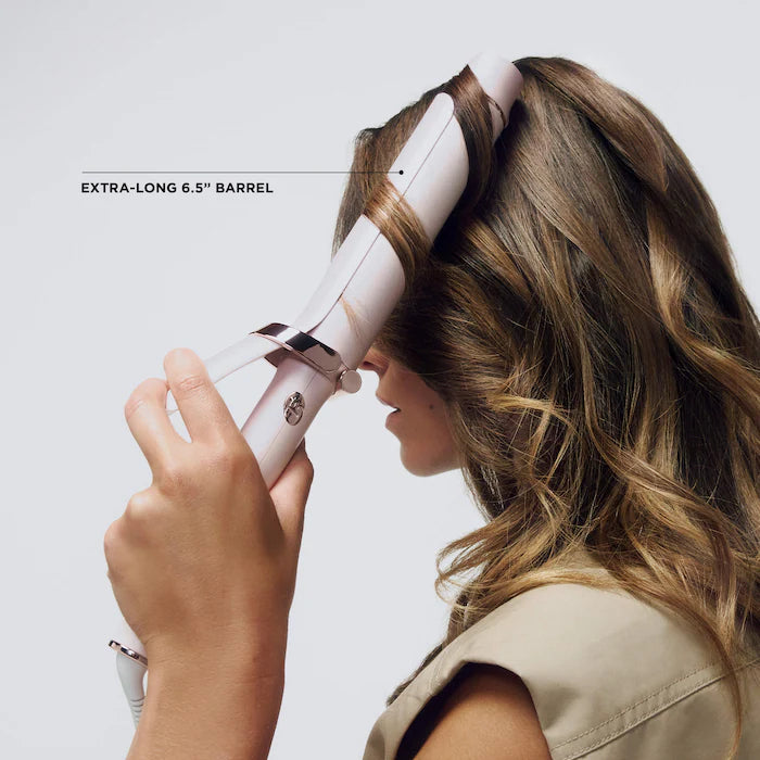 T3 SINGLEPASS CURL X 1.5” CERAMIC EXTRA-LONG BARREL CURLING IRON