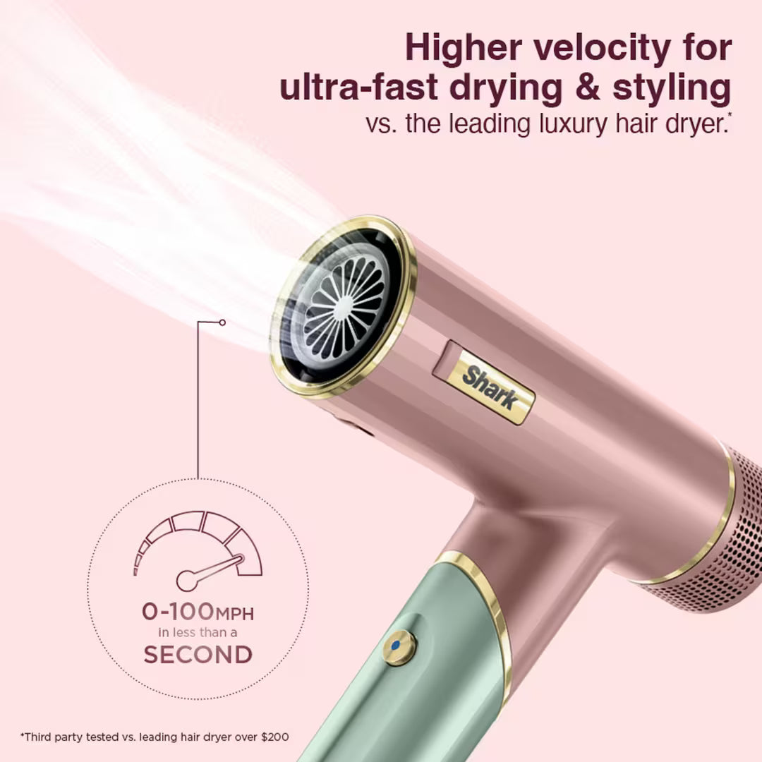 SHARK SPEEDSTYLE™ HAIR DRYER PROFLEX IN STRAWBERRY MATCHA