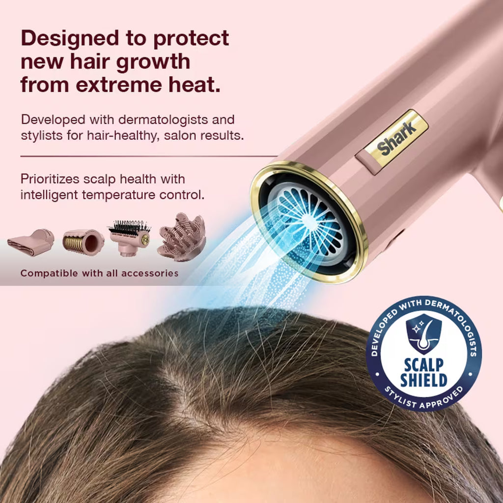SHARK SPEEDSTYLE™ HAIR DRYER PROFLEX IN STRAWBERRY MATCHA