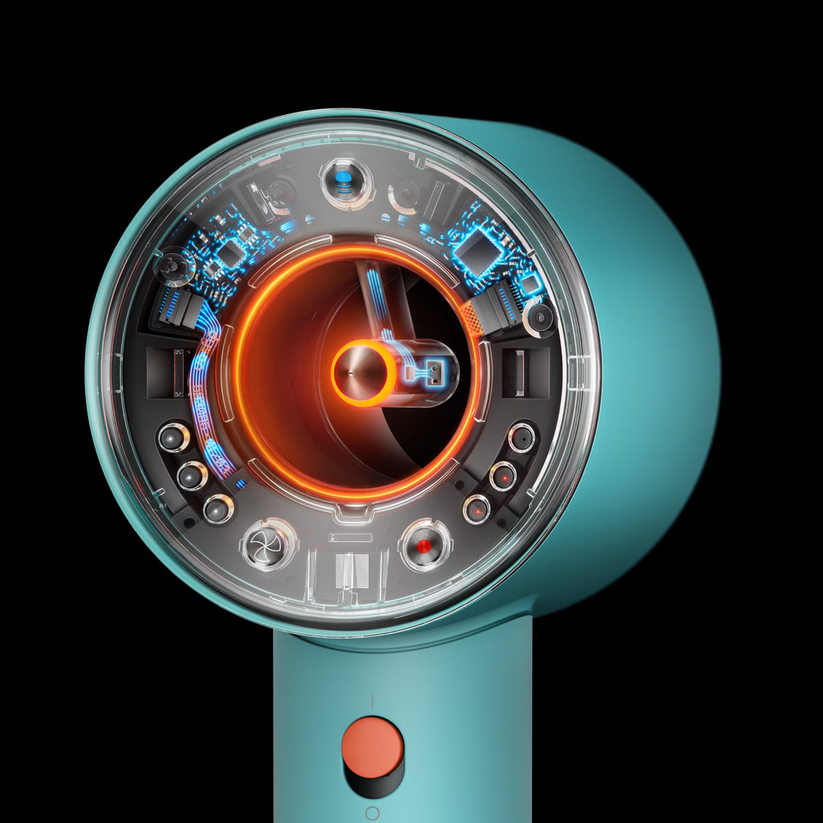 DYSON SUPERSONIC NURAL™ HAIR DRYER (CERAMIC PATINA/TOPAZ)