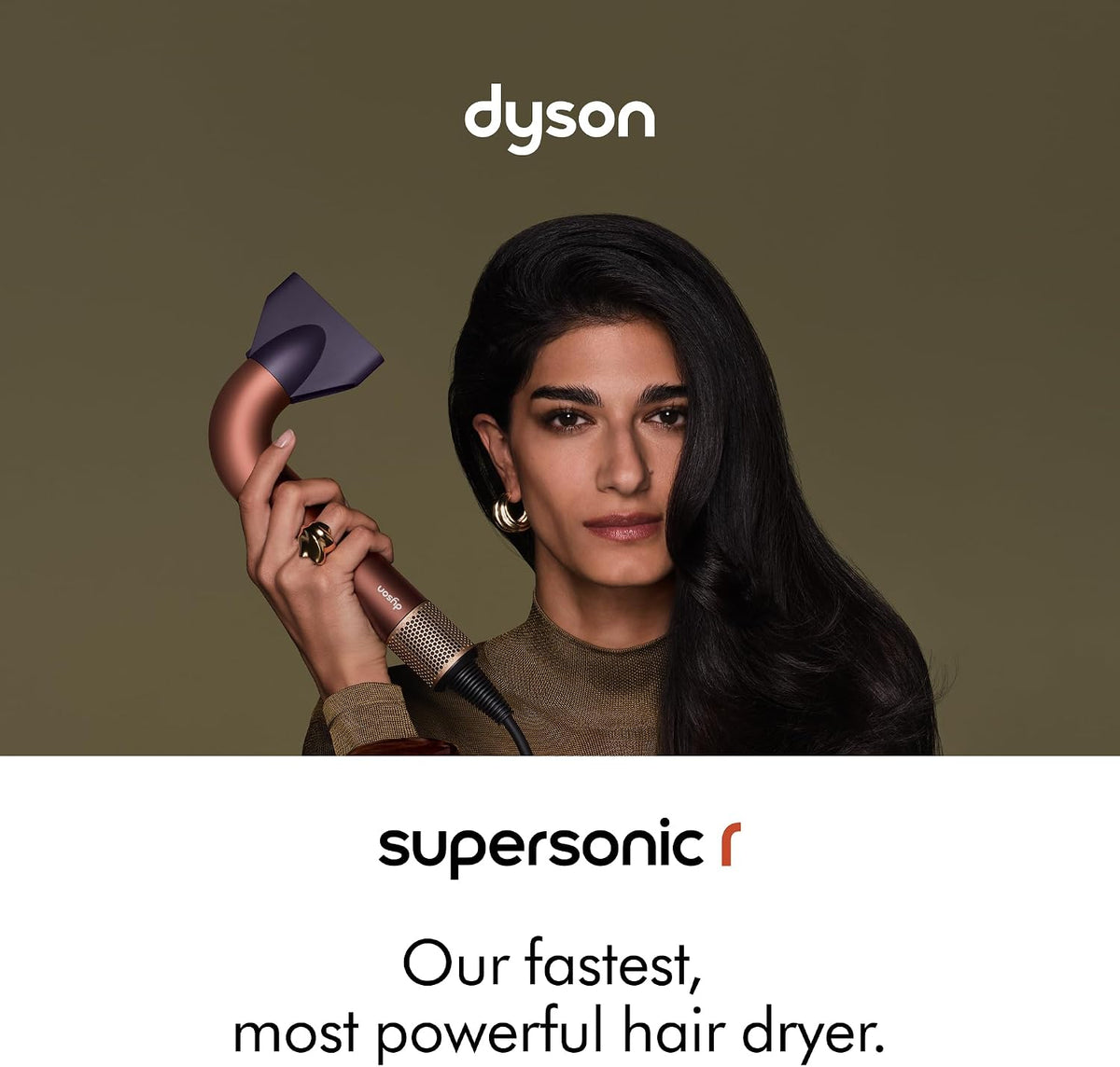 DYSON SUPERSONIC R™ HAIR DRYER (PLUM AND COPPER)
