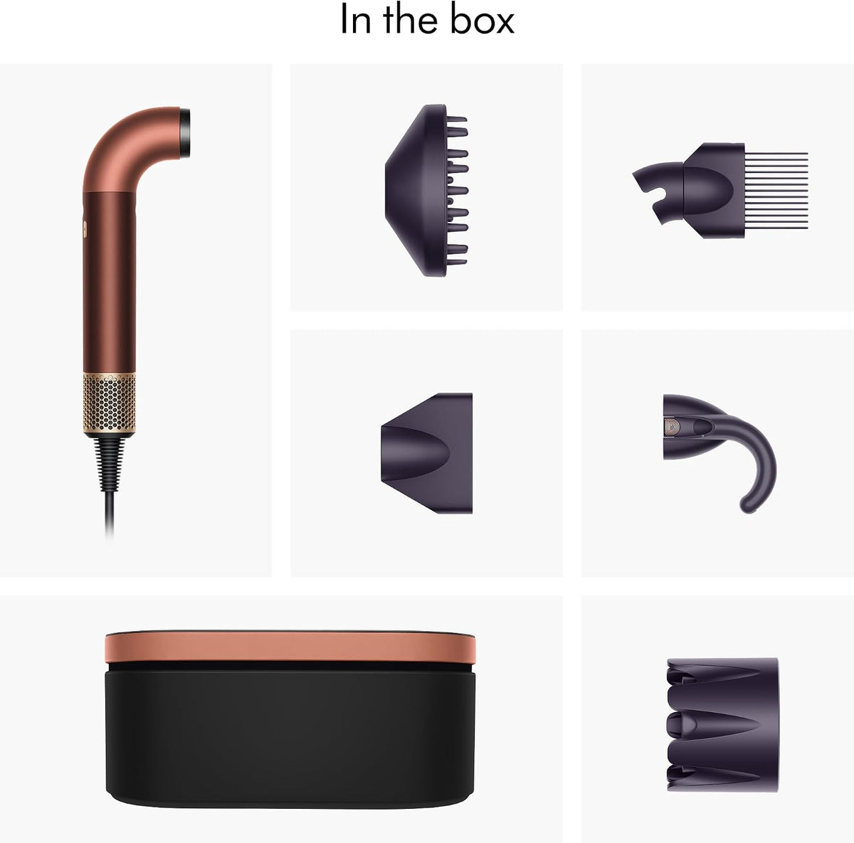 DYSON SUPERSONIC R™ HAIR DRYER (PLUM AND COPPER)