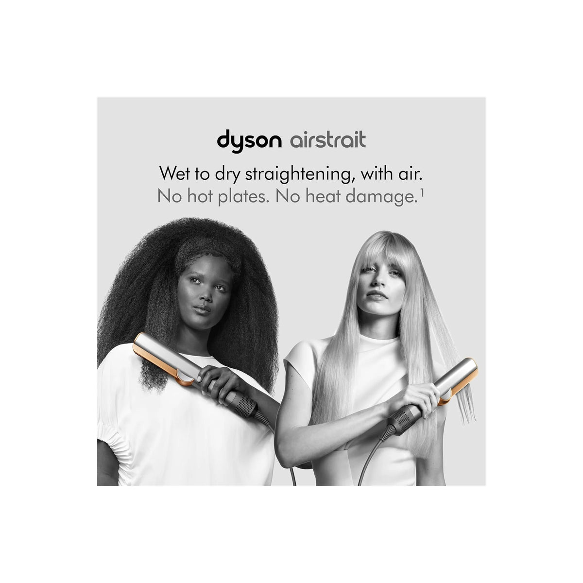 DYSON AIRSTRAIT™ DRYER AND STRAIGHTENER (NICKEL/COPPER)