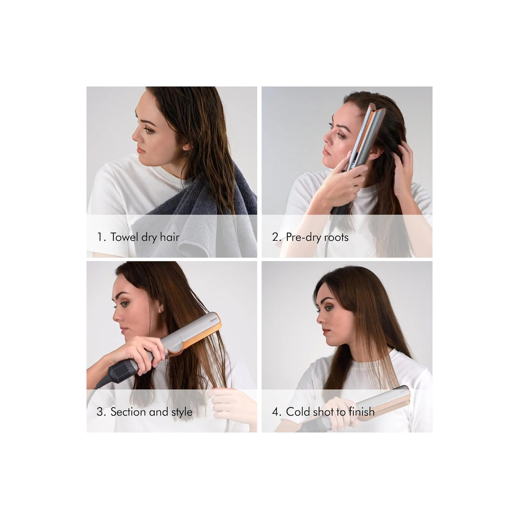 DYSON AIRSTRAIT™ DRYER AND STRAIGHTENER (NICKEL/COPPER)