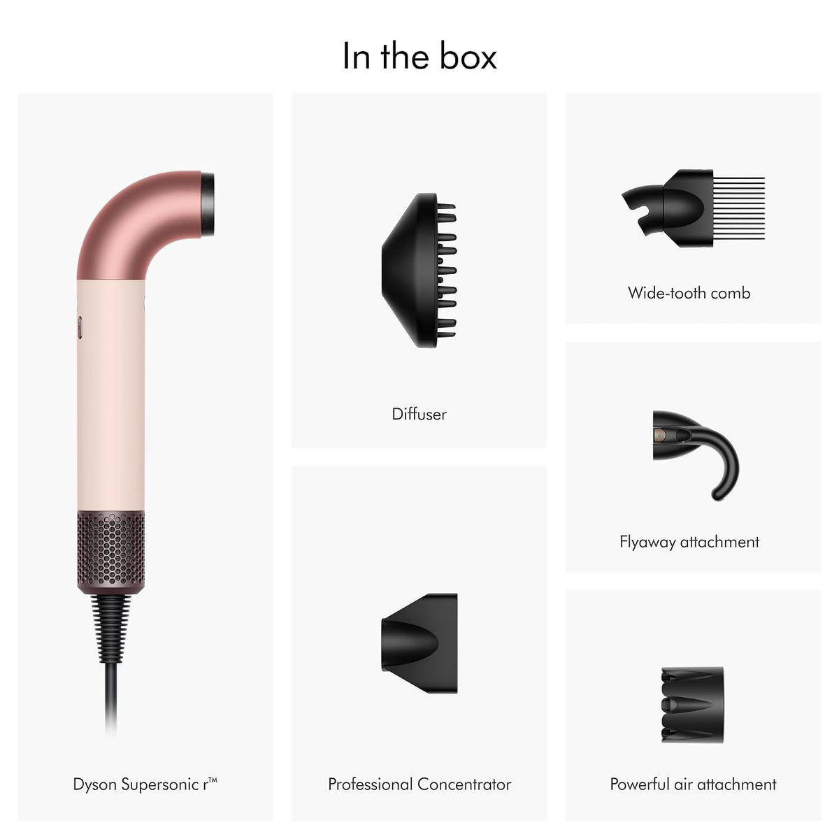 DYSON SUPERSONIC R™ HAIR DRYER (CERAMIC PINK/ROSE GOLD)