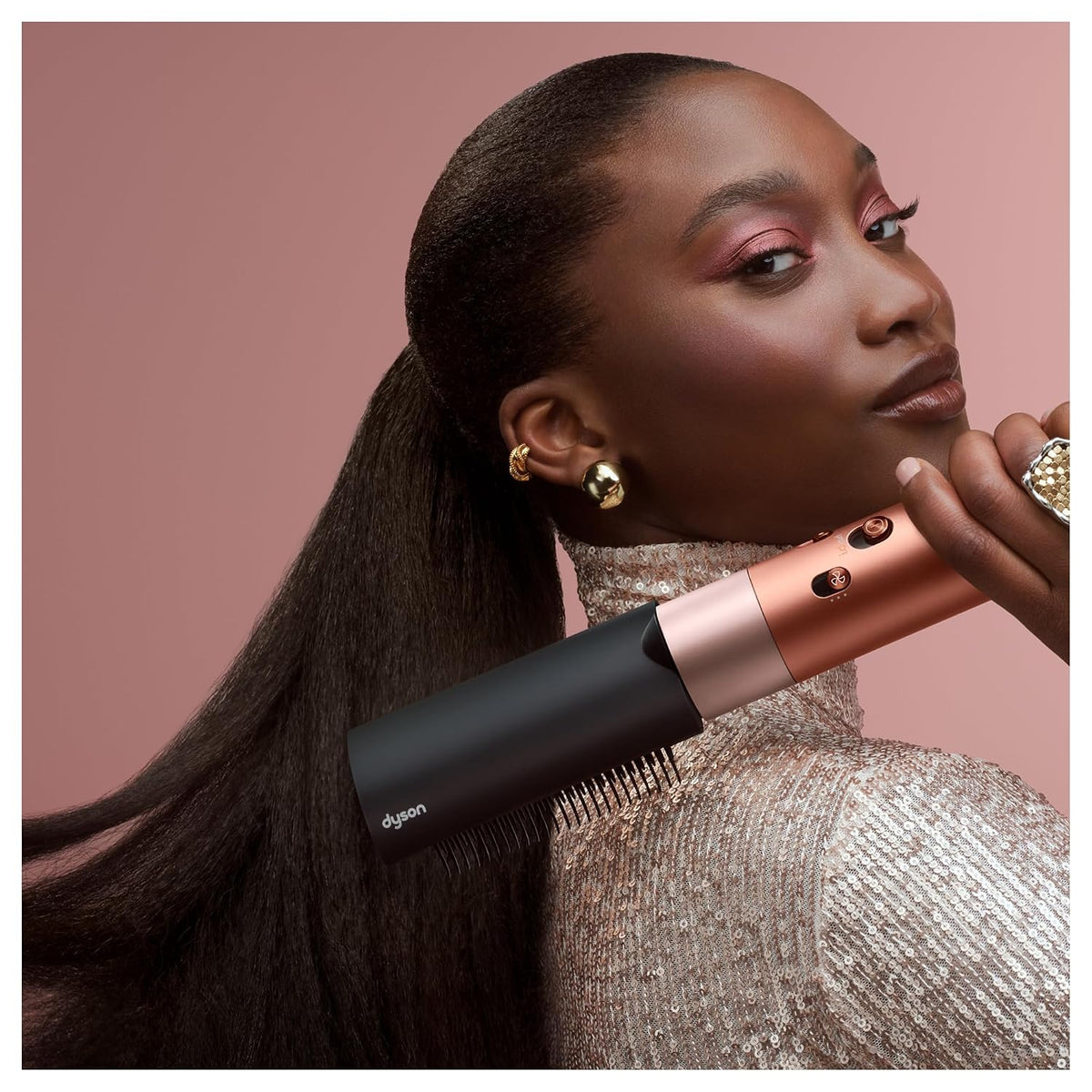 DYSON AIRWRAP I.D.™ MULTI-STYLER AND DRYER CURLY+COILY (AMBER SILK)