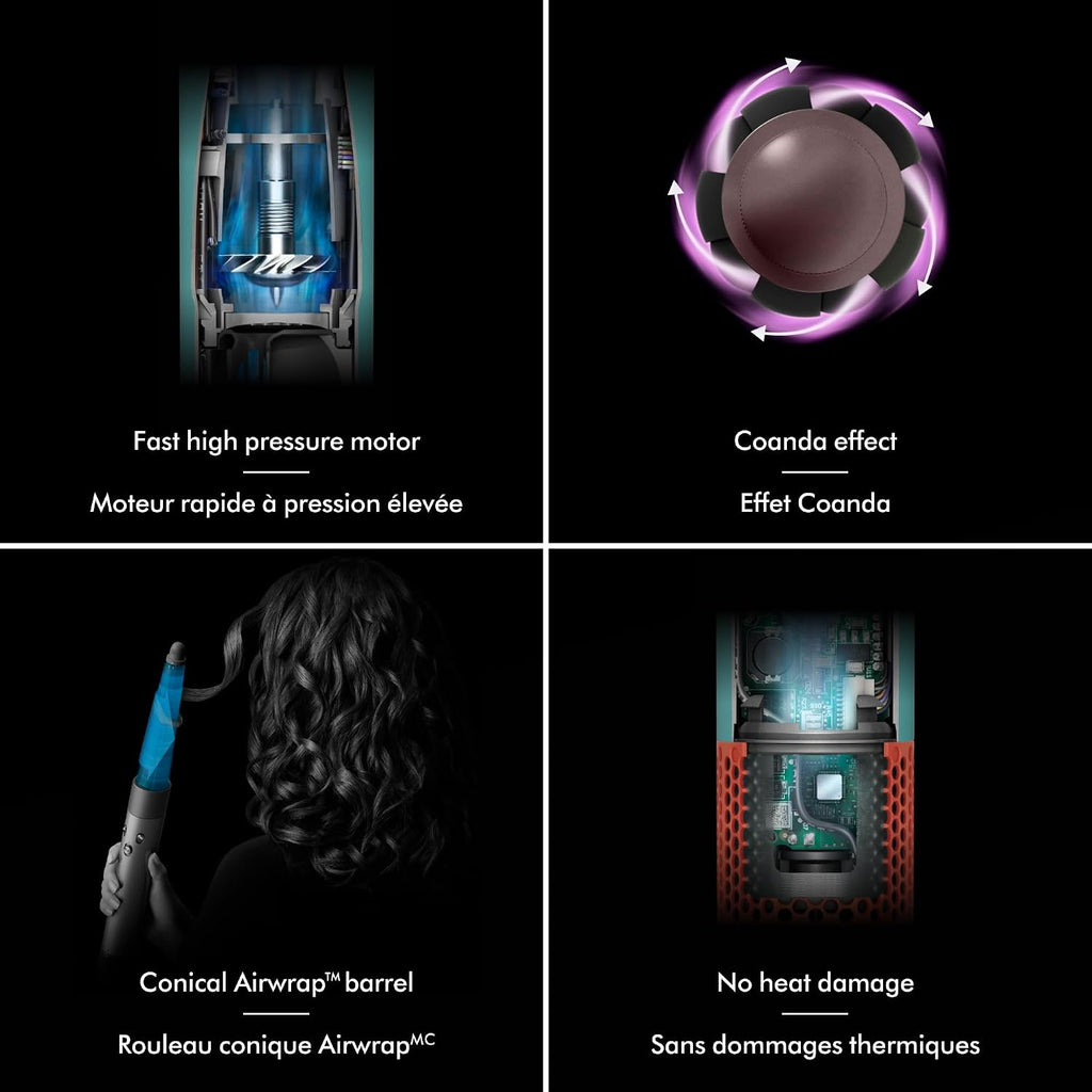 DYSON AIRWRAP I.D.™ MULTI-STYLER STRAIGHT+WAVY (CERAMIC APRICOT / TOPAZ)