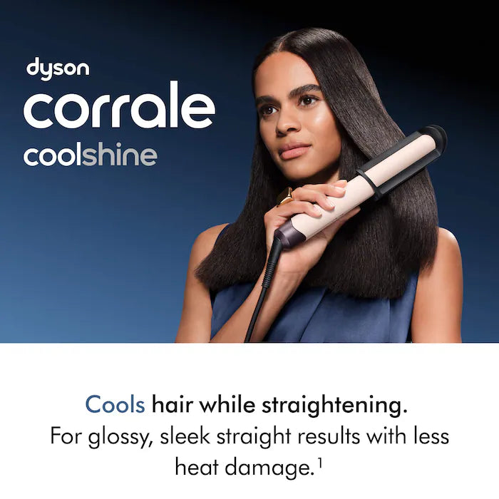 DYSON CORRALE COOLSHINE™ HAIR STRAIGHTENER (CERAMIC PINK)
