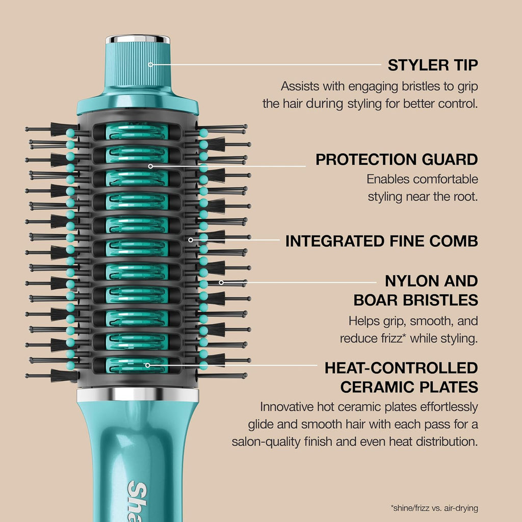 SHARK GLOSSI™ BLOW DRYER BRUSH IN JUNIPER