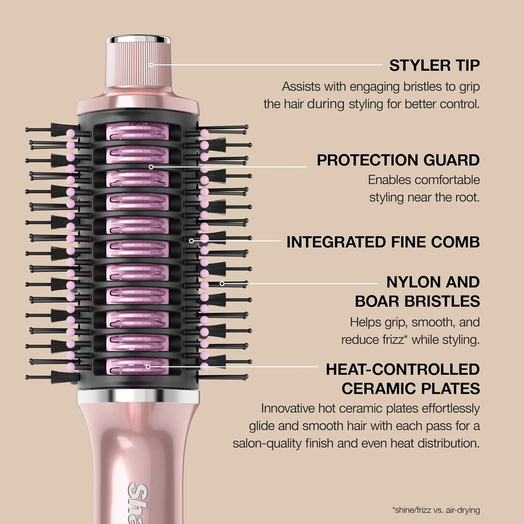 SHARK GLOSSI™ BLOW DRYER BRUSH IN LYCHEE