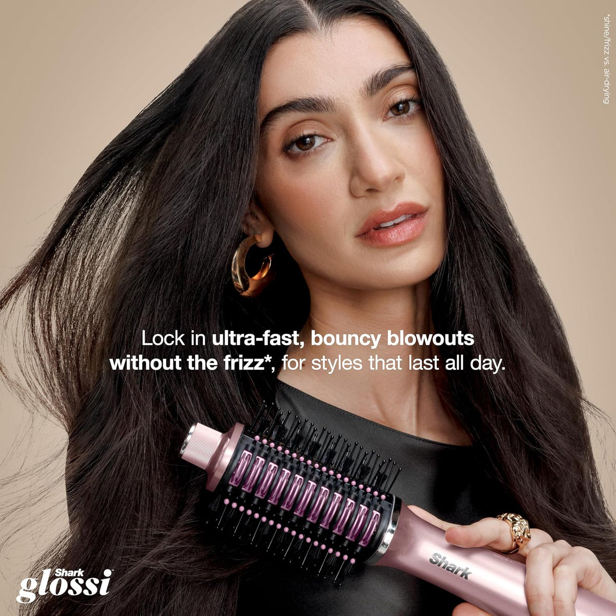 SHARK GLOSSI™ BLOW DRYER BRUSH IN LYCHEE