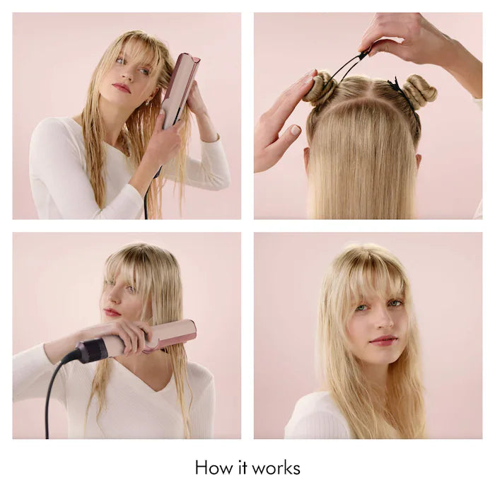 DYSON AIRSTRAIT™ DRYER AND STRAIGHTENER (PLUM AND COPPER)